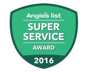 2016 Angies List Super Service Award